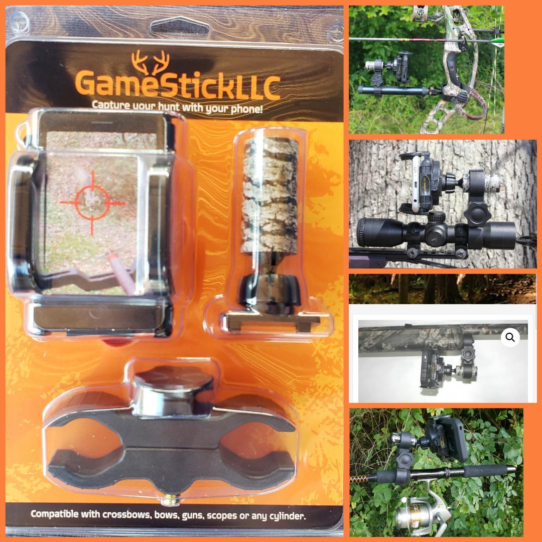 GAME STICK- Cell Phone Camera Mount ANY PHONE TO ANY WEAPON