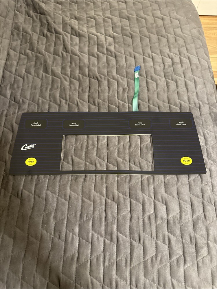 Curtis WC39957 Label, Membrane, Ctrl Pnl