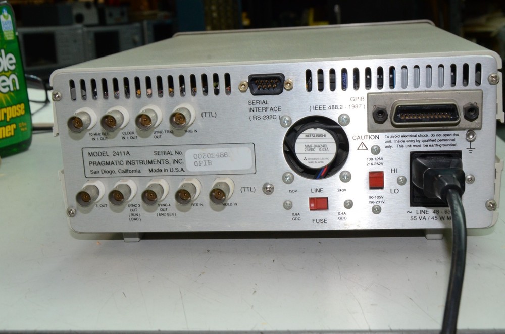 Pragmatic 2411A 2 Mhz Arbitrary Waveform Generator As Is