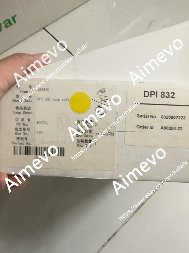 Ge Print Druck DPI 832 Electrical Loop Calibrator