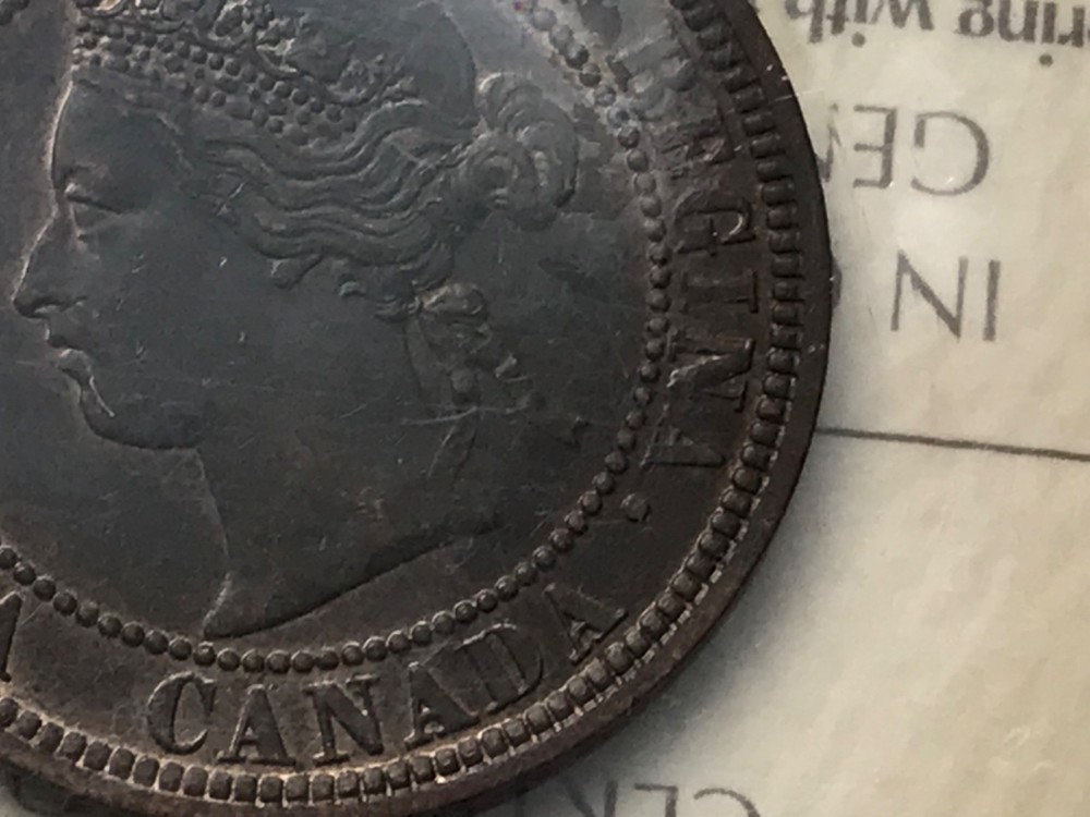 1881H Triple N Canada Cent ICCS MS62