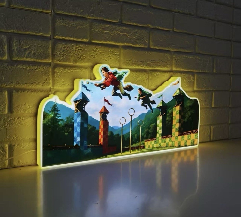 HARRY POTTER Pinball Machine Topper LED Custom Mod