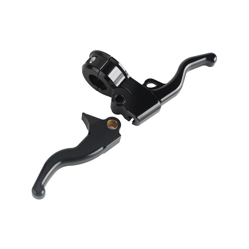 Easy Pull Clutch & Brake Levers For Harley Dyna Street Bob FXDB Low Rider 96-17