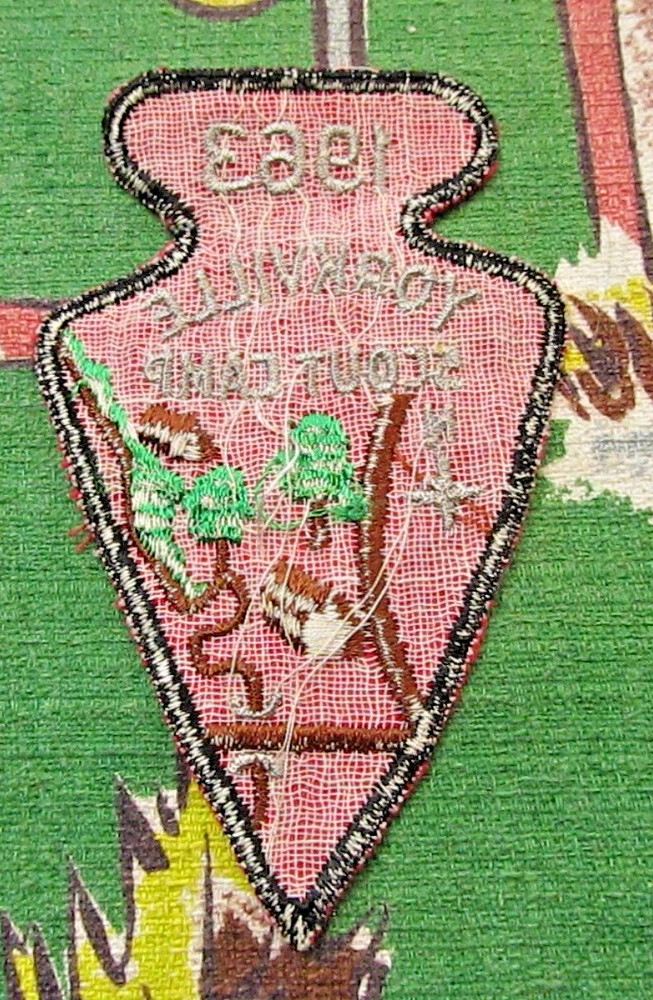 Vintage 1963 Yorkville Scout Camp patch