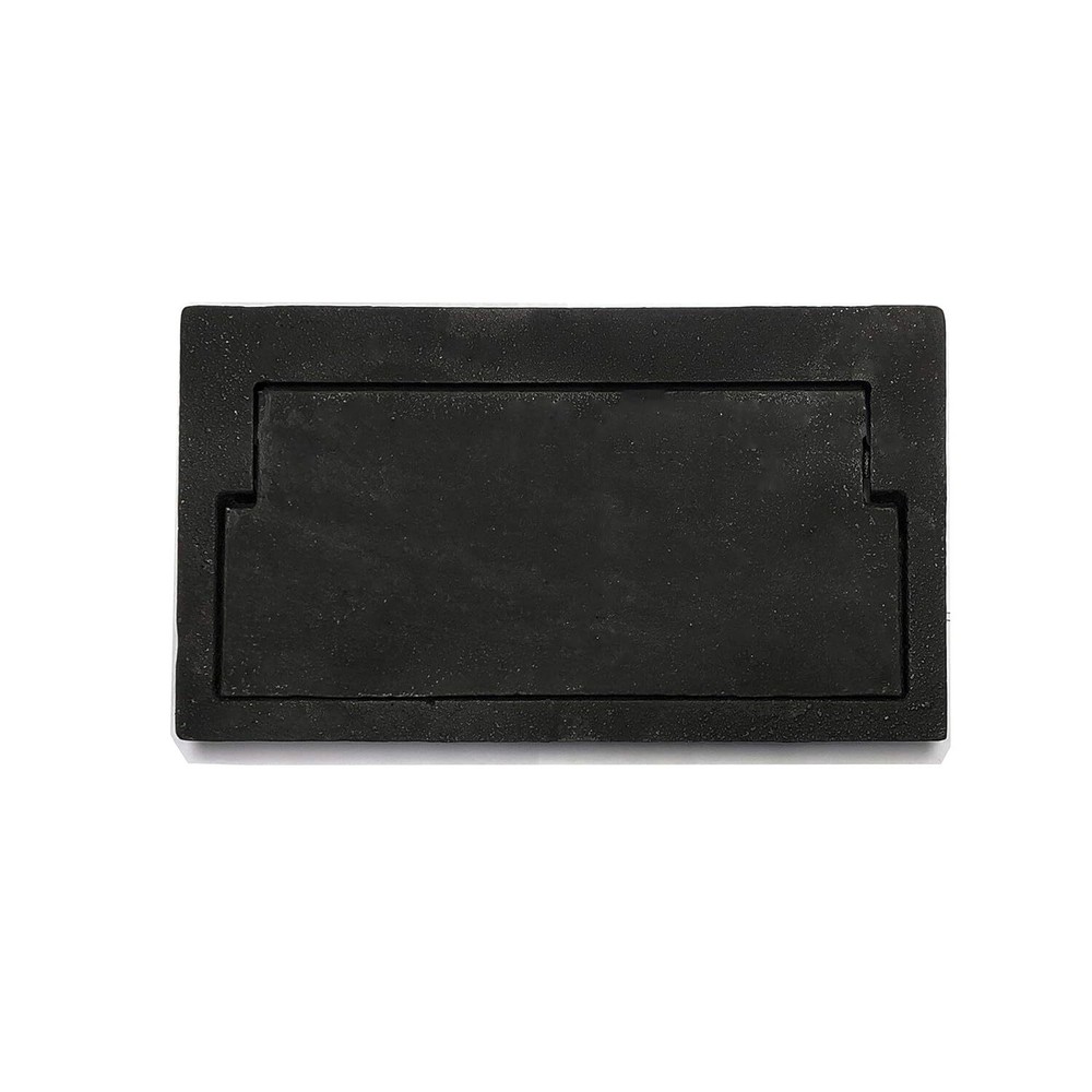 Coated Sand Casting Cast Iron Fireplace Ash Dump Door Black