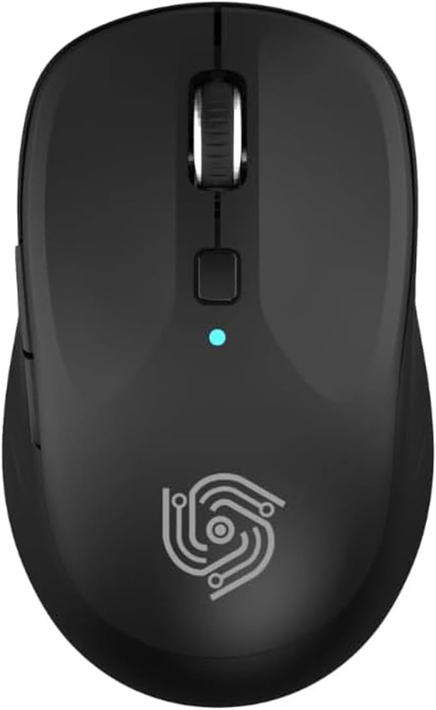 Wireless Computer Mouse - Full-Size 2.4G USB Receiver Mouse, 6 Buttons with B...