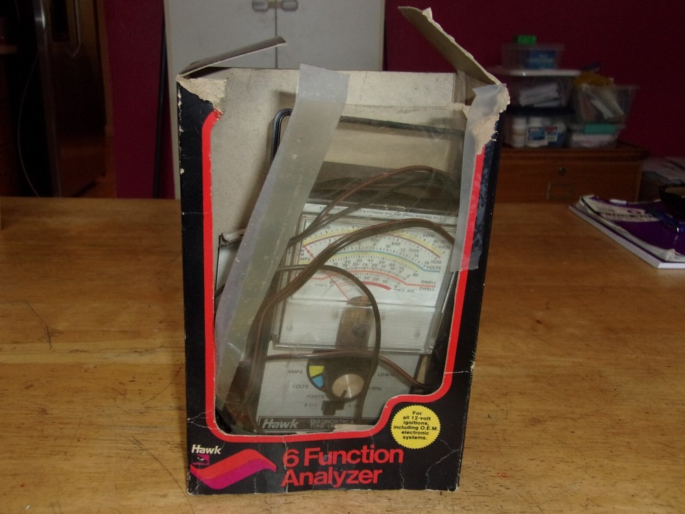 VINTAGE HAWK  6 FUNCTION ANALYZER