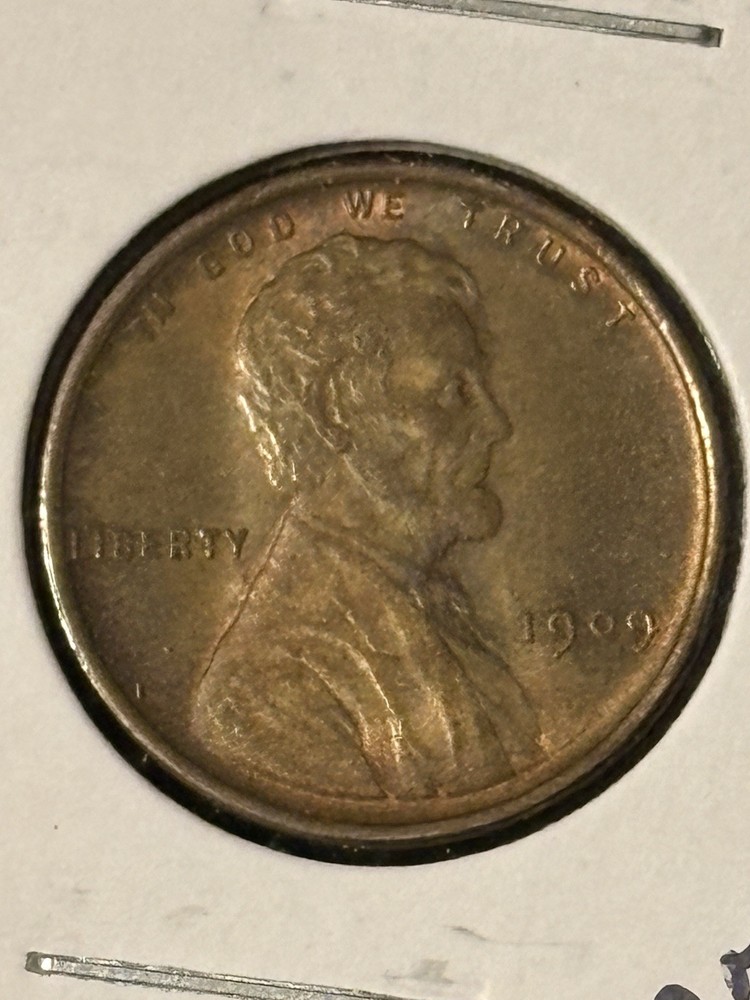 1909 Lincoln Cent  AU