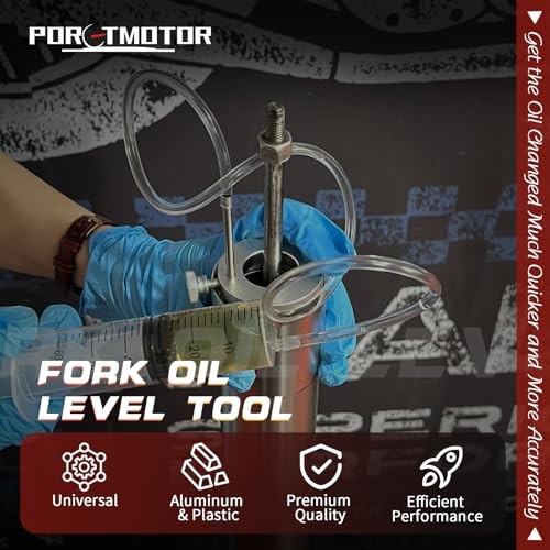Motorcycle Fork Service Tool Kit, 3PCS Fork Maintenance Tool Set Fork Oil