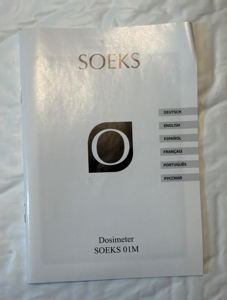 SOEKS-01M DOSIMETER GEIGER COUNTER RADIATION DETECTOR - TESTED WORKING