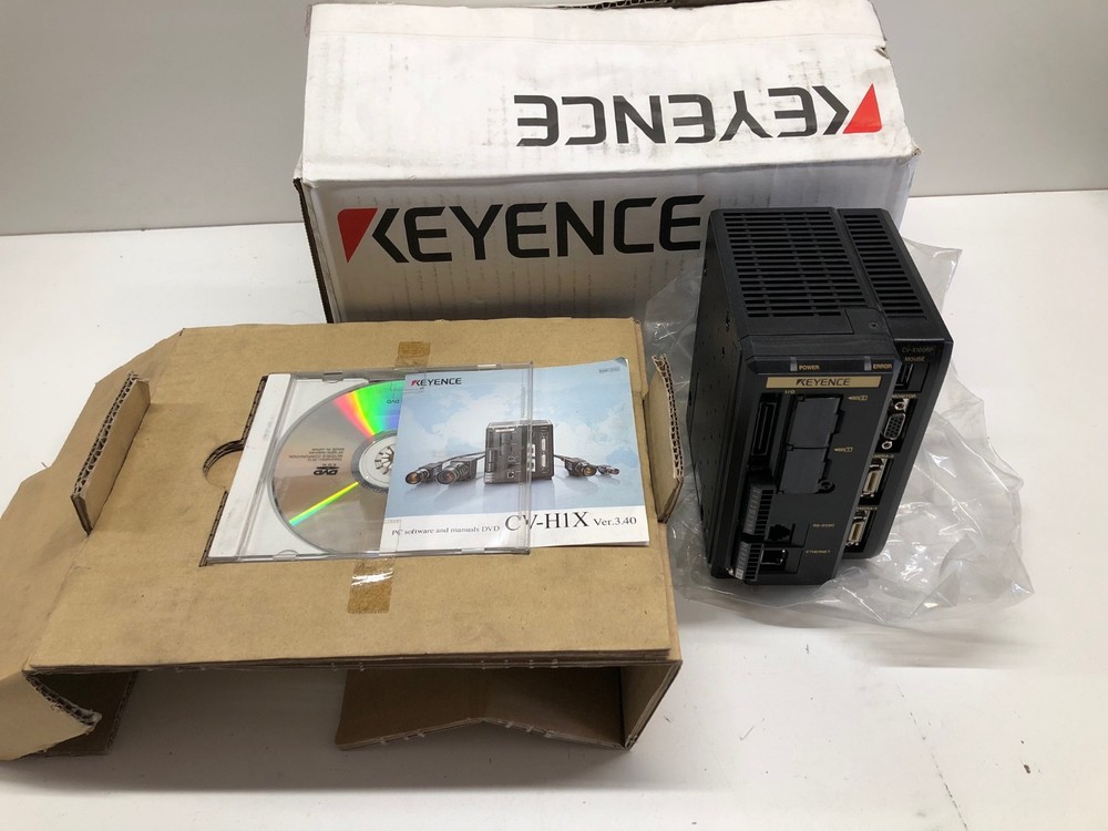 NOS! IN ORIGINAL BOX KEYENCE CV-X100RP CAMERA SENSOR / IMAGE CONTROLLER