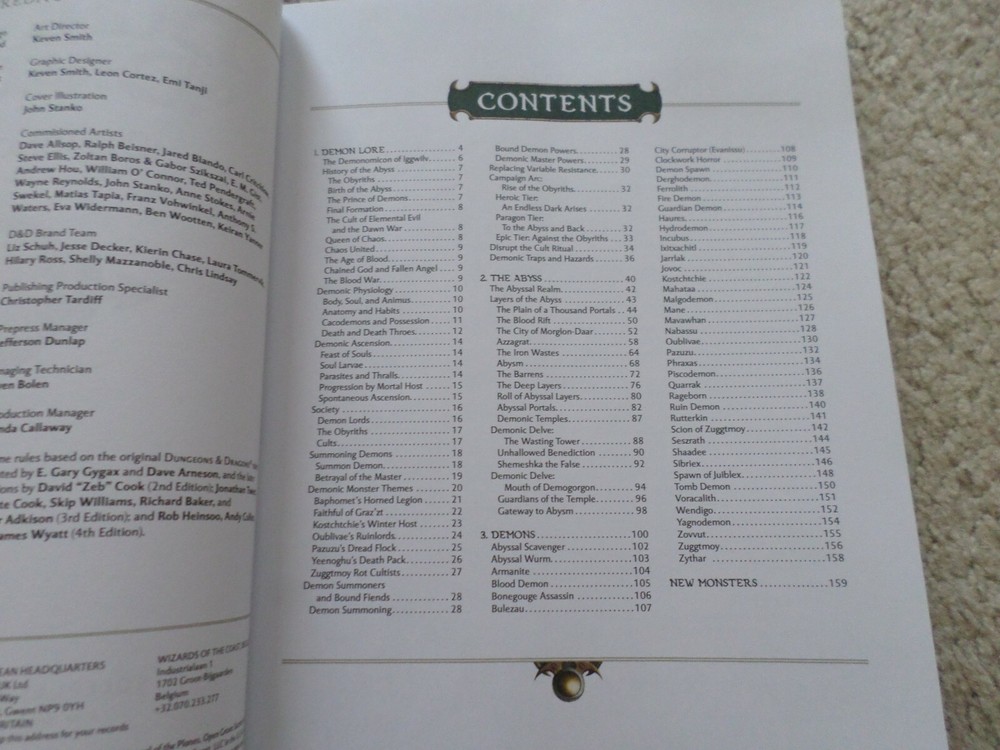 Demonomicon Dungeons & Dragons 4th edition