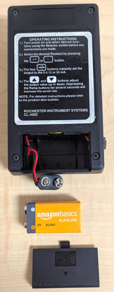 Rochester Instrument Systems CL-4002 Multifunction Process Current Calibrator