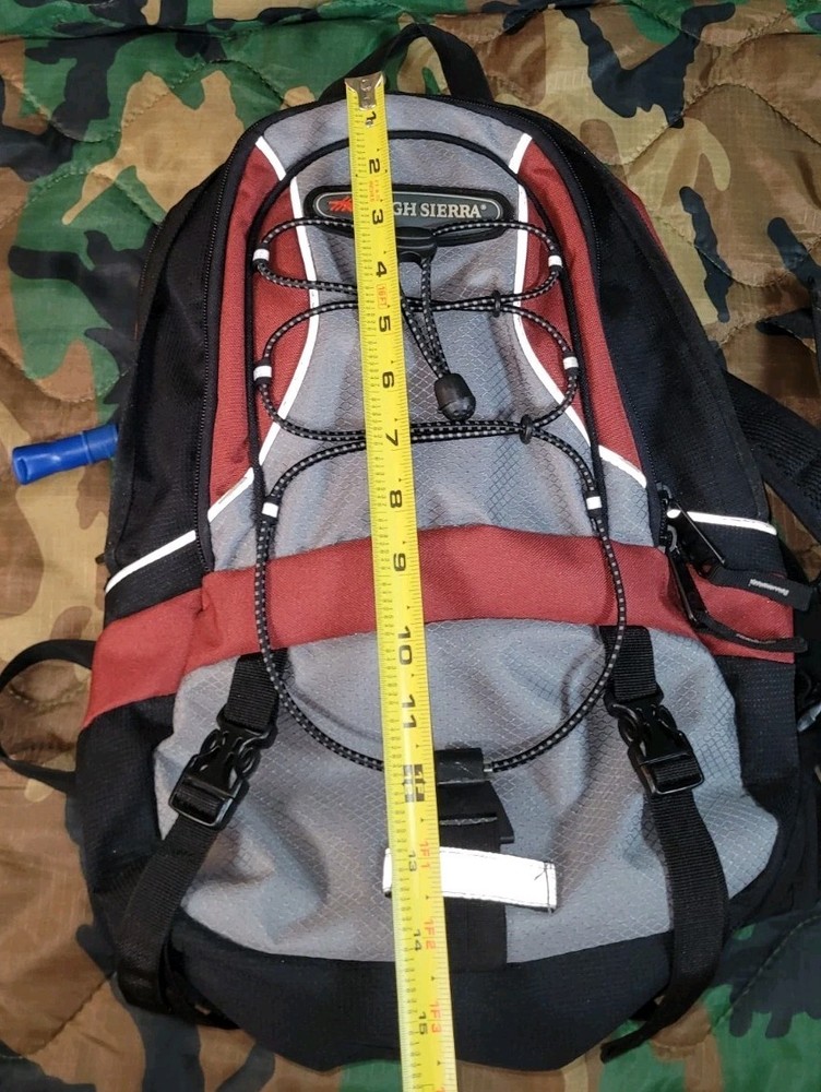 high sierra hydration pack backpack Red High Air Flow
