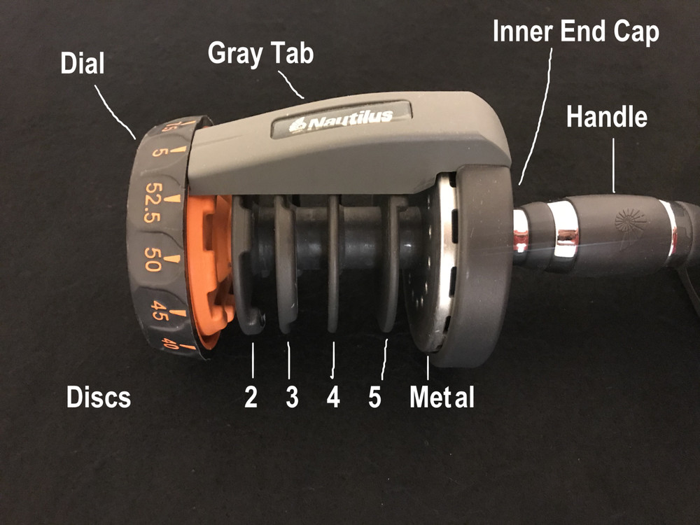 Nautilus Bowflex SERIES 1 SelectTech 552 Dumbbells Replacement Dial Handle Part