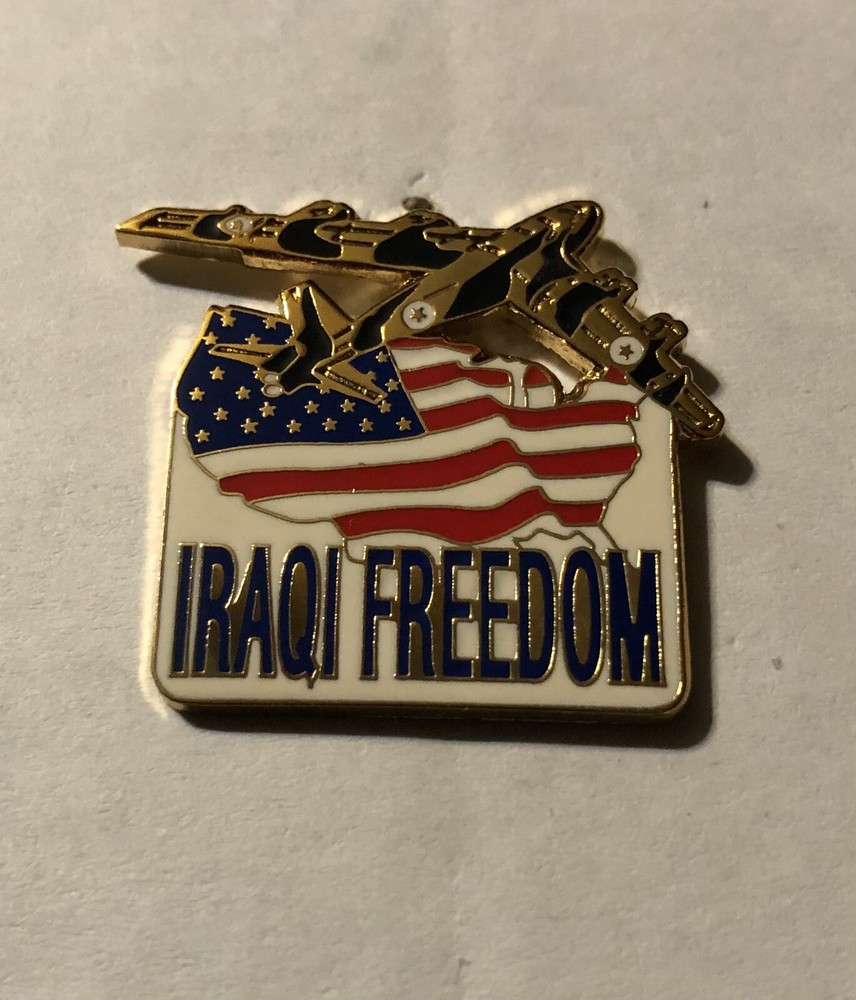 Iraqi Freedom Hat/Lapel Pin