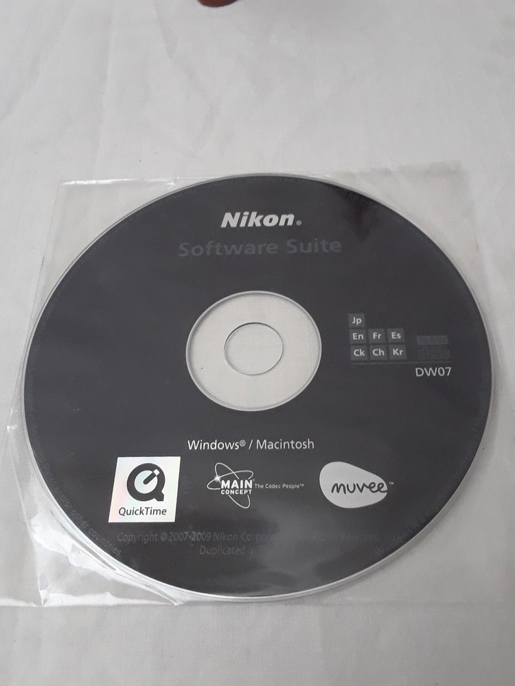 Reference Manual for Nikon D3000 - Nikon WINDOWS CD Software Disc