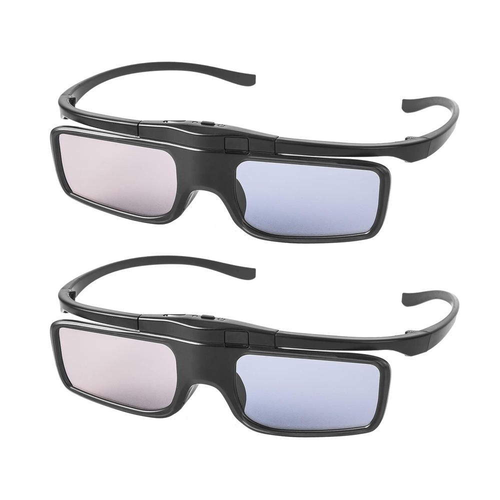 RF 3D Glasses, Active Shutter RF 3D Glasses Rechargeable Suitable for RF 3D T...