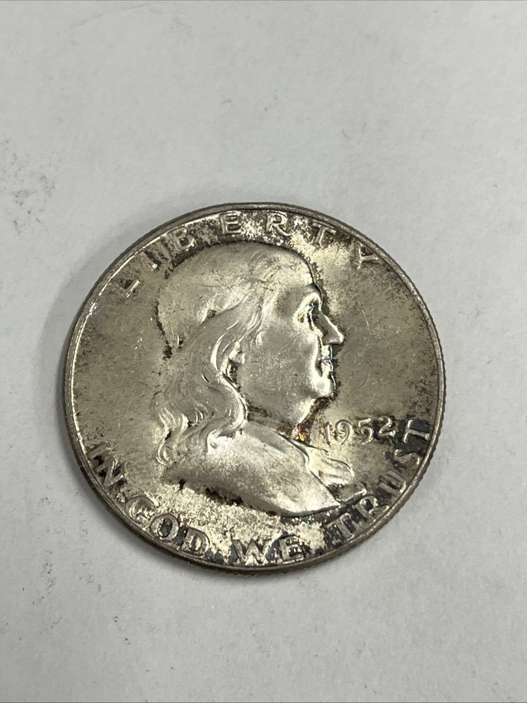 1952 50C Franklin Half Dollar