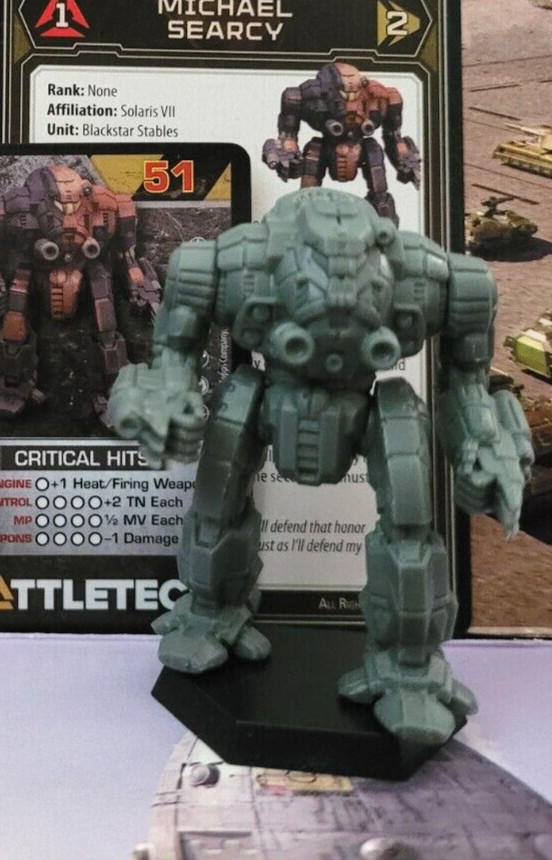 Battletech Pillager Mech Assault Lance Inner Sphere Miniature