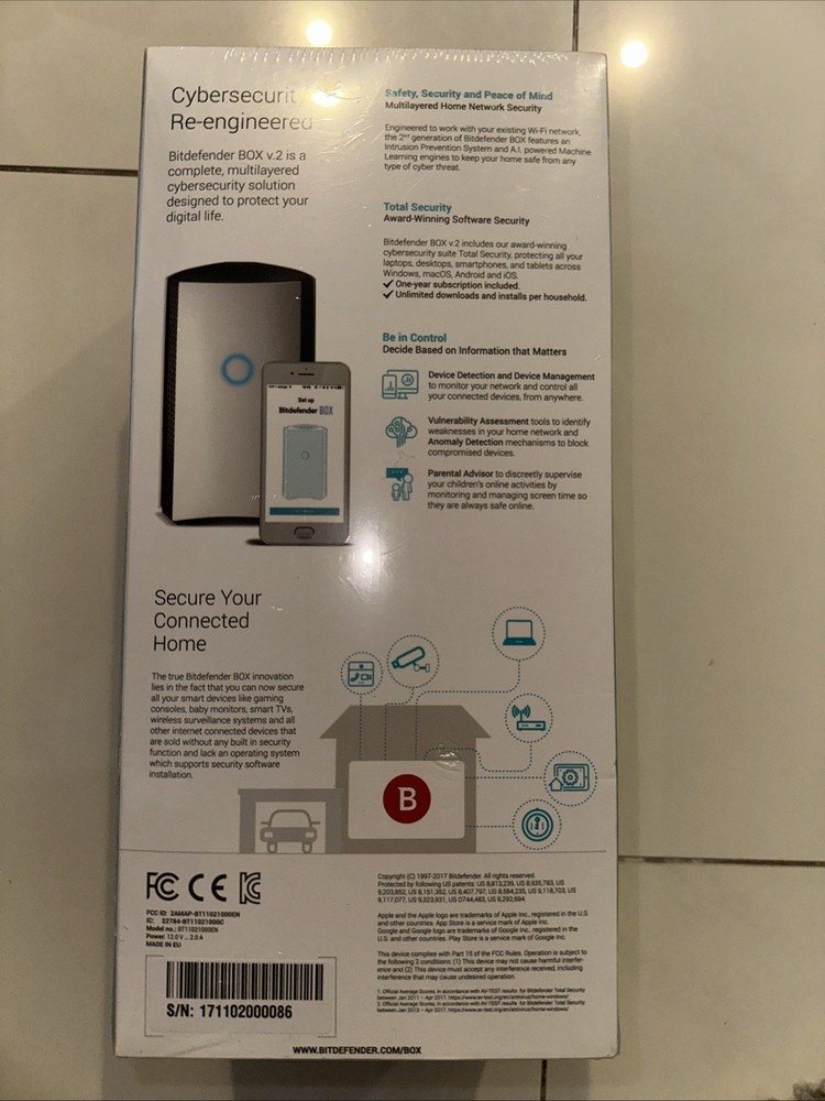 Bitdefender BOX Smart Home Cybersecurity Hub