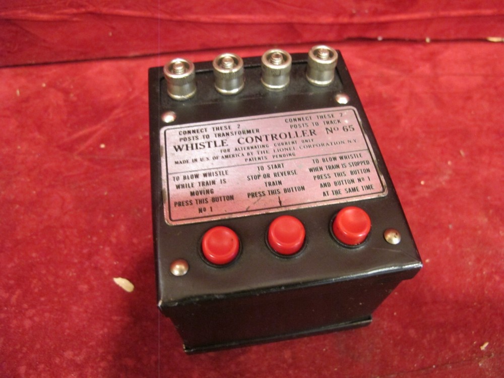 LIONEL #65 Whistle Controller