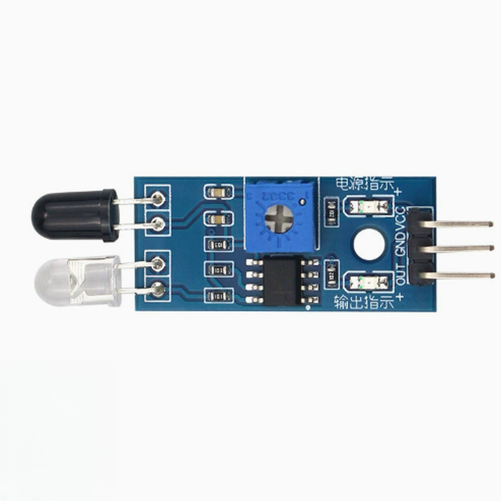 Infrared Obstacle Detection Module for Robot Car and Assembly Line Use