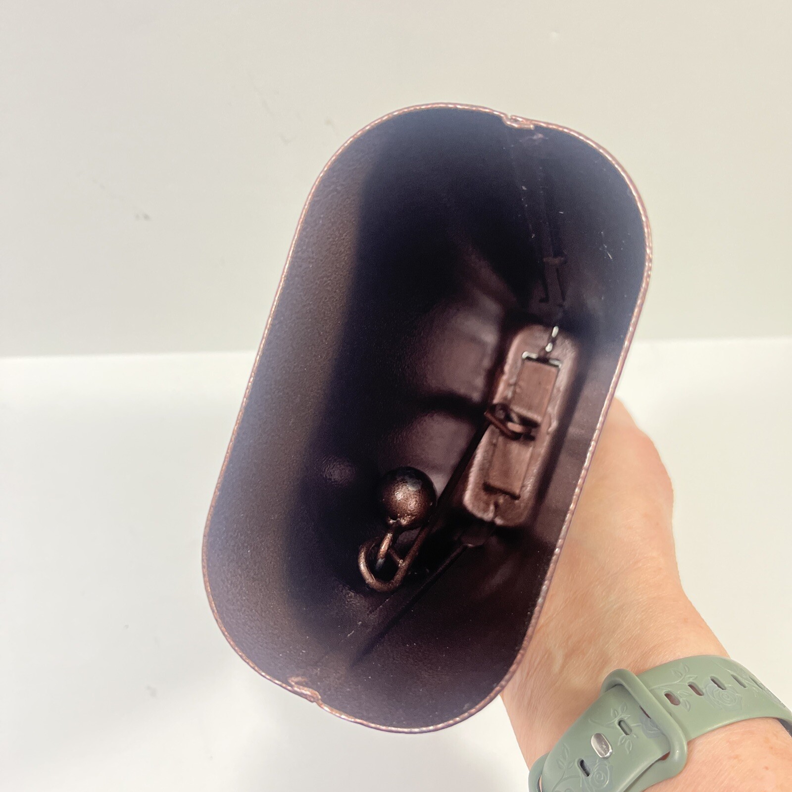 WMM Copper Hand Held Cow Bell Cheering Instrument Sports Music Events 11” New