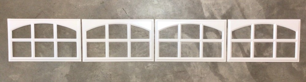 4 Amarr Cascade Replacement Insert for Short Panel Amarr Garage Door White Pella