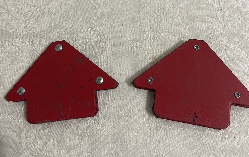 (2 Magnets) Welding. Used.   A-24
