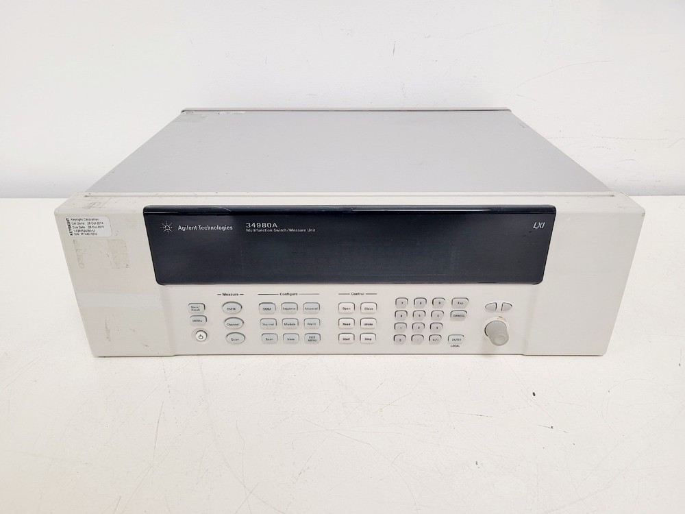 Agilent 34980A Multifunction Switch/Measure Unit