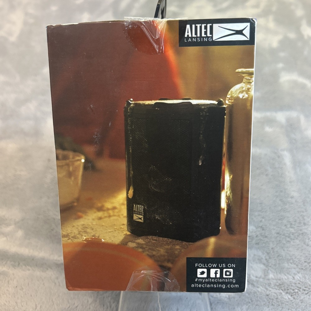 Altec Lansing - HydraMotion Wireless Bluetooth Speaker- LED & Strobe Light