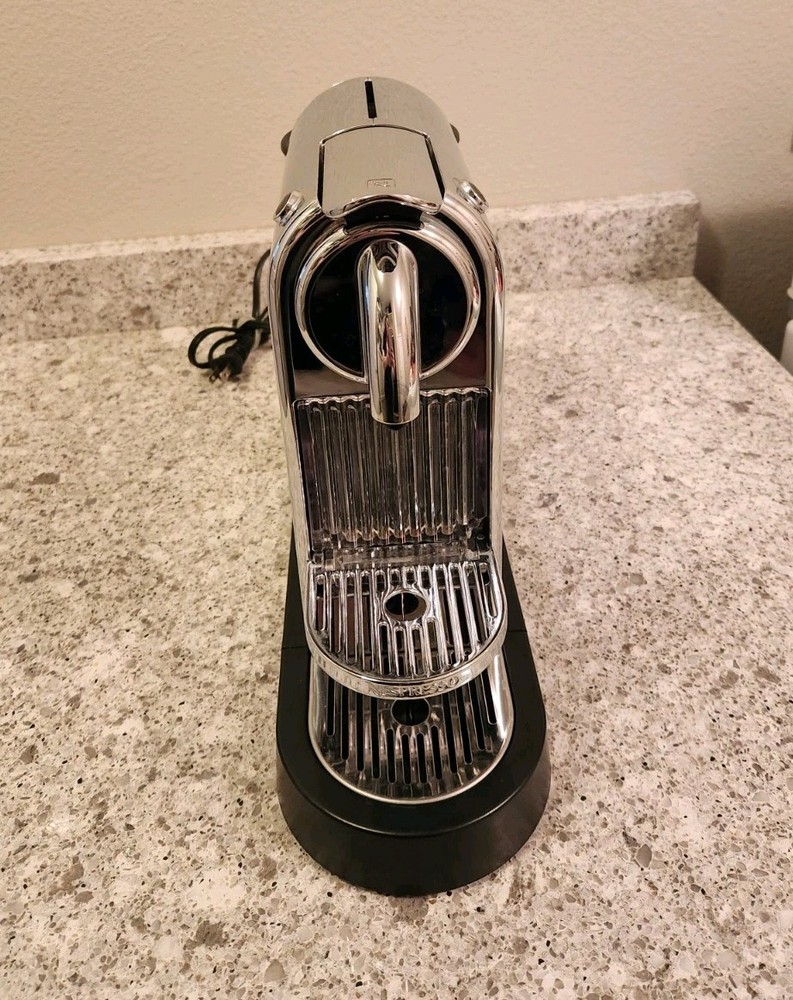 Nespresso CitiZ Chrome Espresso Machine, Type D111