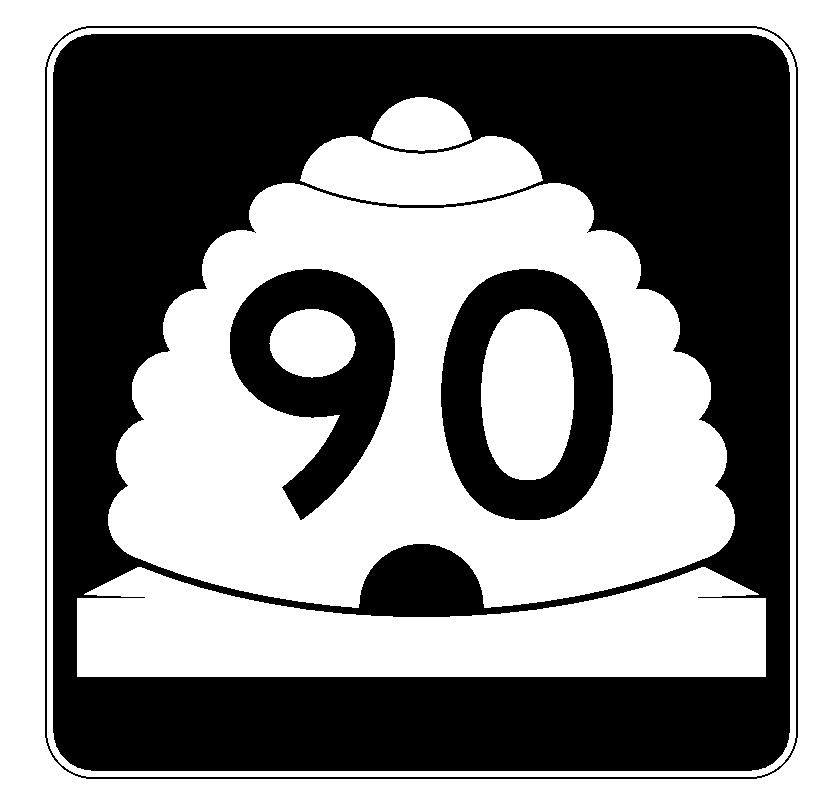 Utah State Route 90 Sticker Decal