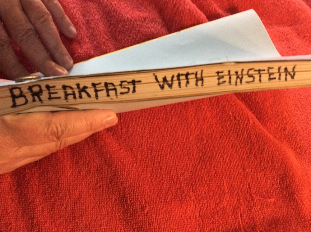 ORIGINAL SCRIPT BREAKFAST WITH EINSTEIN SHIA LEBEOUF CHEECH MARIN PRESLEY RARE