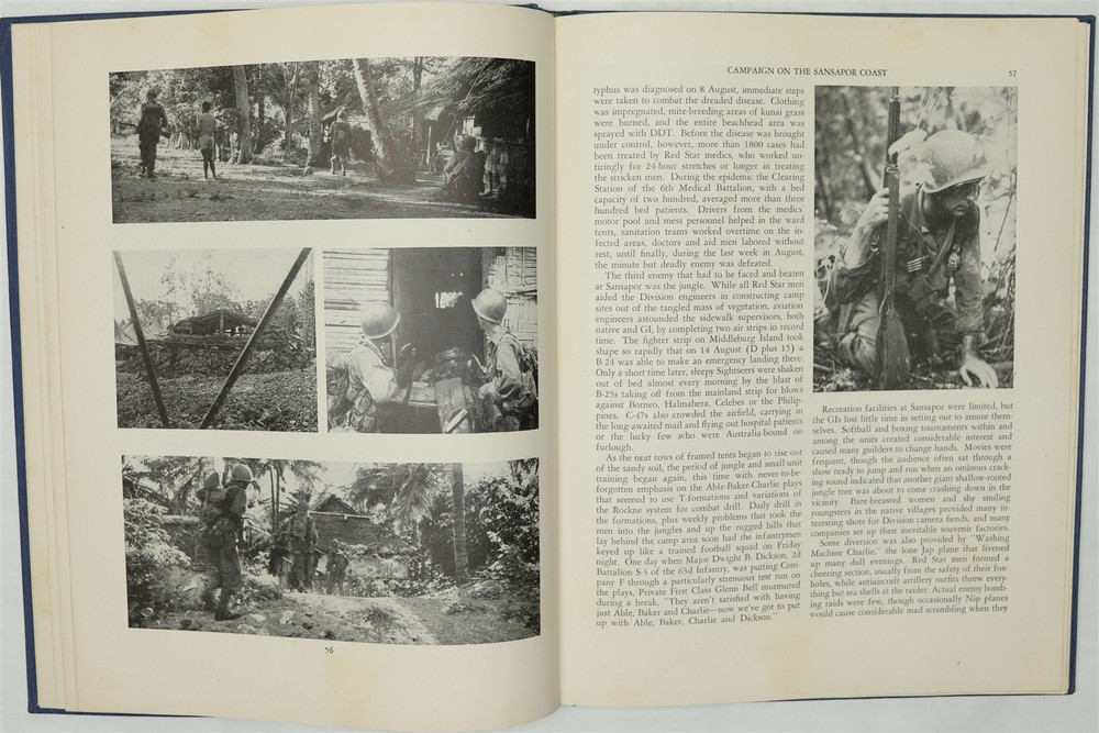 6th Infantry Division WWII Unit History Book
