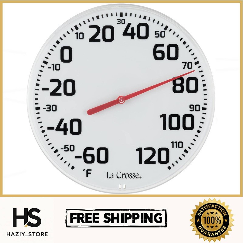 8 In. round Dial Thermometer