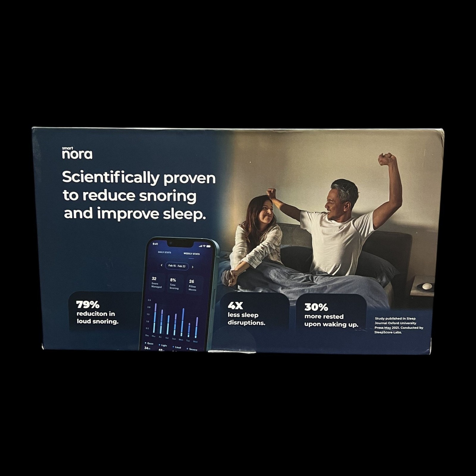 Smart Nora Contact-Free Anti Snoring System Pillow Insert Kit