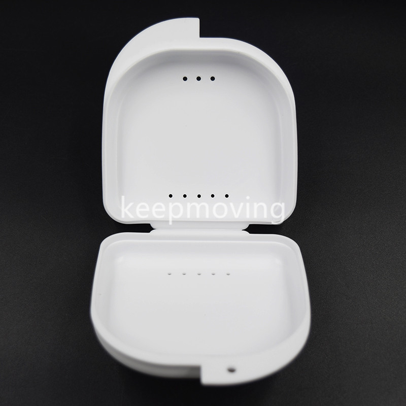 Mouthguard Dentures Storage Box Protective Dental False Teeth Case Container