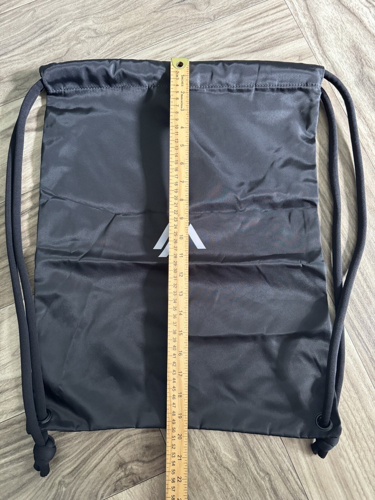 Alphalete Athletics Drawstring New Classic String Backpack Black
