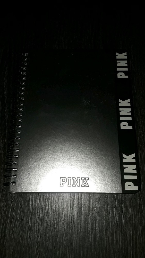 Vs Pink notebook Brand New metallic silver