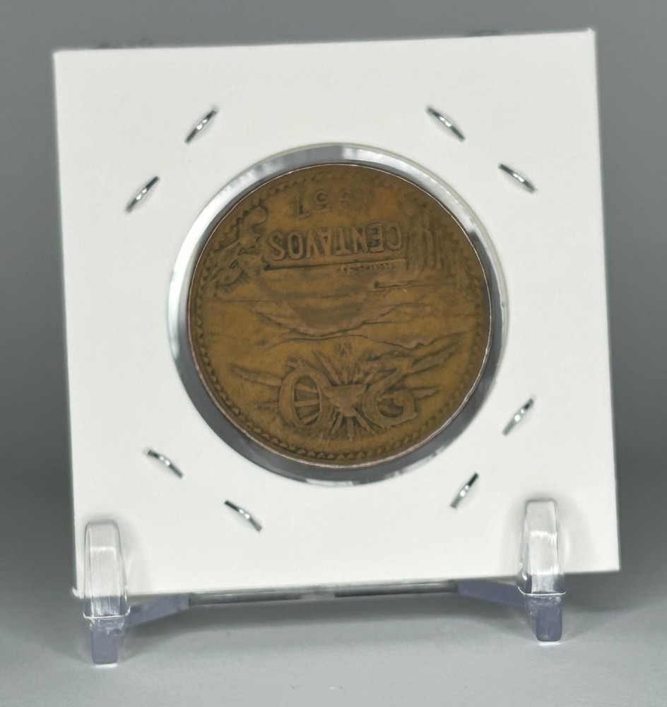 1957 Mexico - 20 Centavos Coin