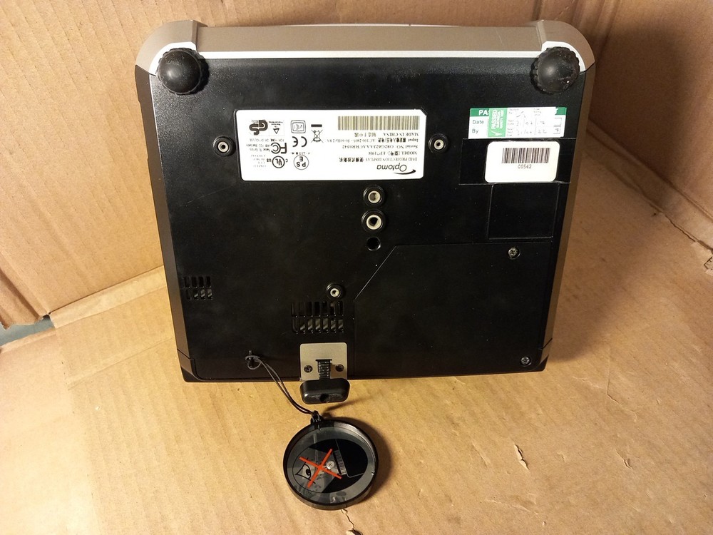 Optoma EP719R DMD PROJECTION DISPLAY Digital projector + CASE