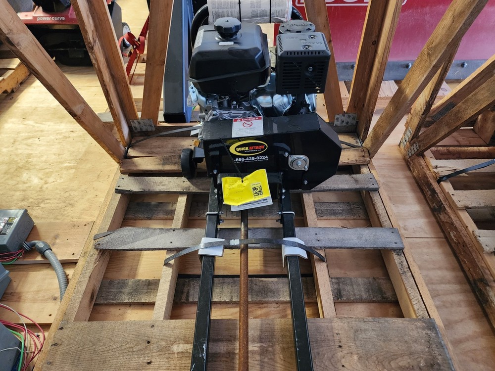 ATV Angle Broom Attachment with Frame - Pickup Only