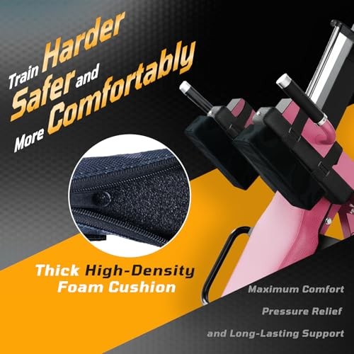 Hack Squat Shoulder Pads 2 PCS – Thick Foam Cushion with Adjustable Camouflage