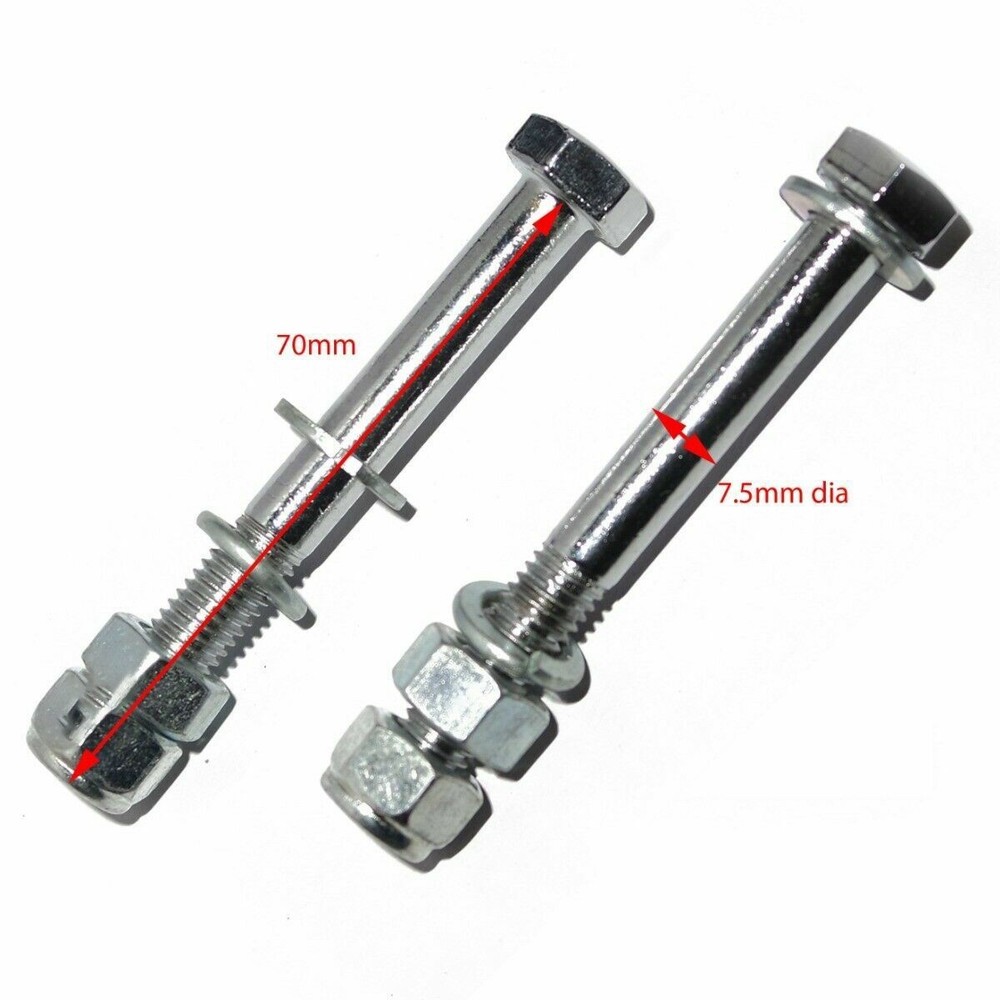 New Front Indicator Blinker Fixing Nut & Bolt Kit for Royal Enfield Bullet