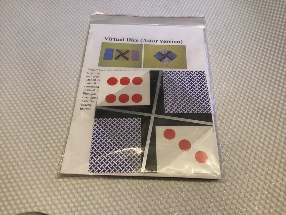 VIRTUAL DICE BY ASTOR, MAGIC TRICK.