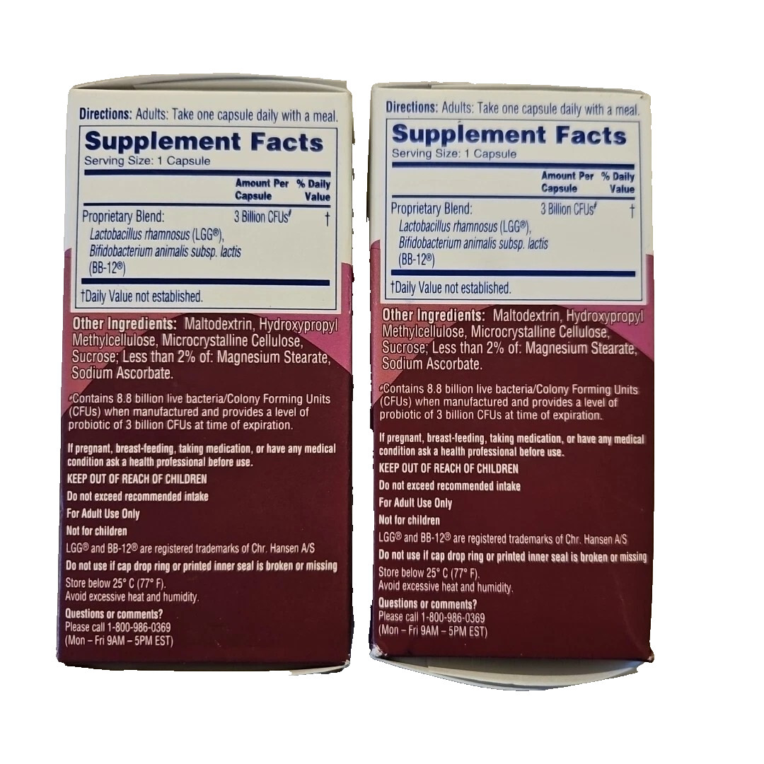 Phillips Colon Health Probiotic Supp. 4-IN-1 SYMPTOM DEFENSE 45-CAPS EA (2PK)