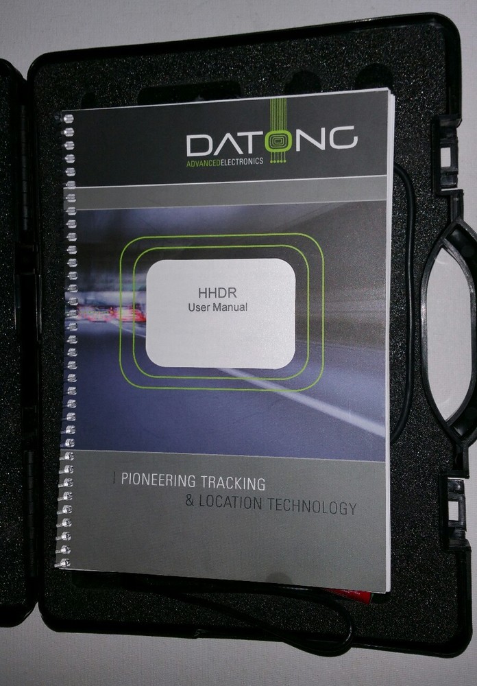 DATONG 90-HHDR-142 PIONEERING TRACKING & LOCATION TECHNOLOGY