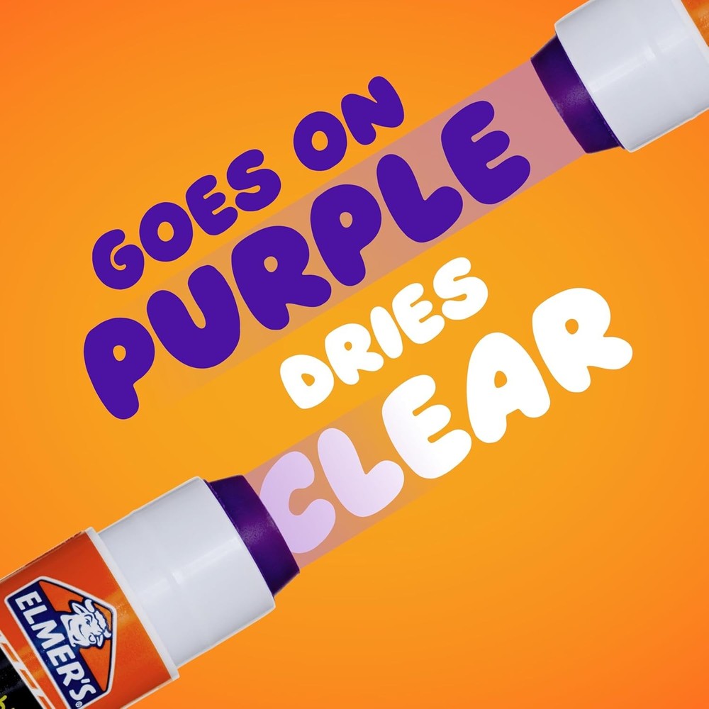 Purple School Glue Sticks